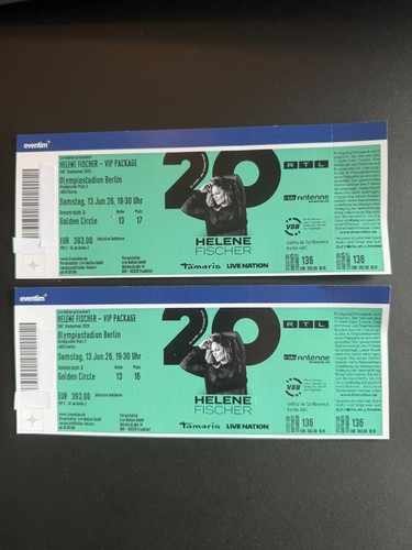 Tickets für helene fischer - 2,