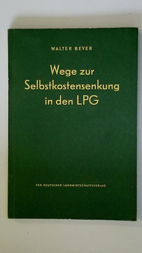 128758 walter beyer wege zur - beyer,