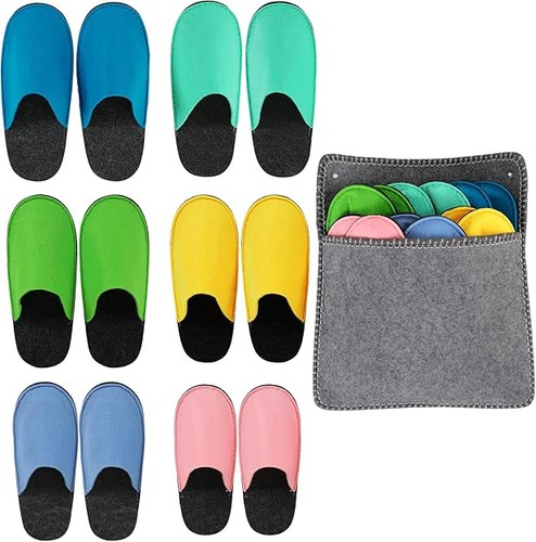 Gästepantoffel 6er set - gästepantoffel,