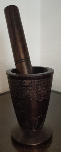 Alter holz mörser - alter, mit