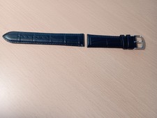 Uhrenarmband Leder schwarz 22mm Roebelin & Graef