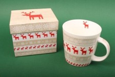 Jumbotassen-Set "Magic Christmas taupe" Weihnachten Geschenk Xmas Advent ppd