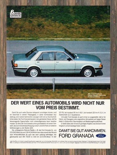 Ford granada reklame - '78,