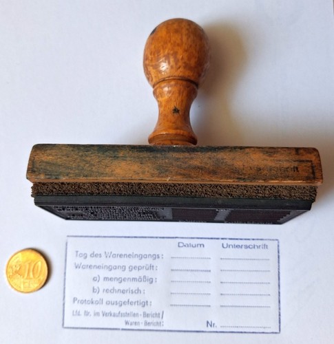 Alter ddr stempel - (s170),
