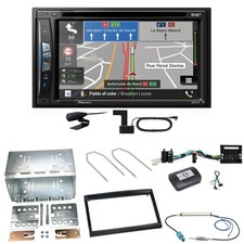 Pioneer AVIC-Z730DAB Navigation MP3 Einbauset für Peugeot 207 307 Partner Expert