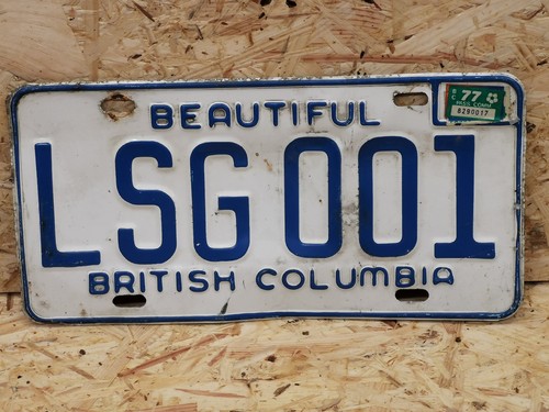 Nummernschild kanada 1977 - kanada,