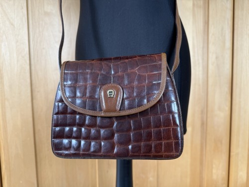 Aigner vintage schultertasche - aigner,