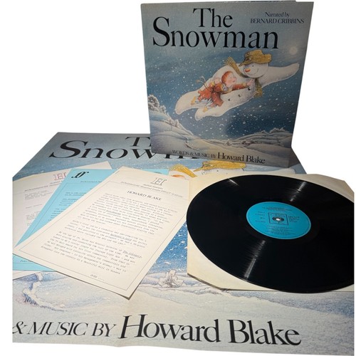 The snowman vinyl poster - +,