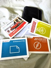 Original SEAT LEON ab 2017 Bordbuch, Bordmappe, Betriebsanleitungen DEUTSCH Nr.7