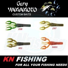 GARY YAMAMOTO FAT BABY CRAW 3,75' Custom Baits Soft Silicone Fishing Lure 7pcs