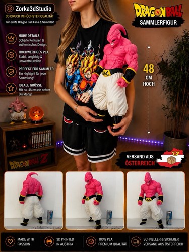 Dragonball majin boo 3d - dragonball,