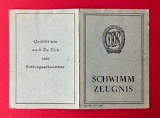 DDR Schwimm Zeugnis Armee Sport Vereinigung Vorwärts ASV 1969  ( 143438