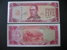 LIBERIA  5 Dollars 2011