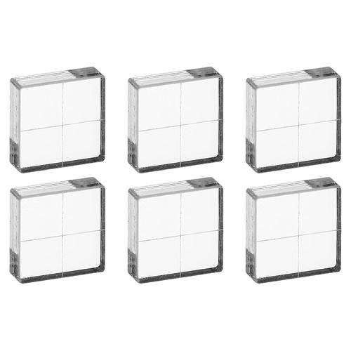 1x1 acryl stempelblock 6 - acryl, stempelblock,