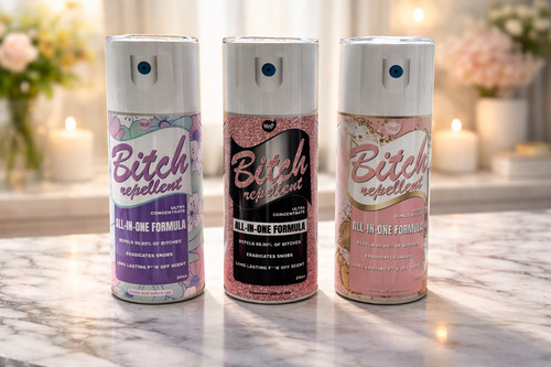 Funny tch repellent spray - funny,