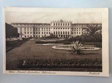 Wien Kaiserl. Lustschloss Schönbrunn - Parkseite. W.D.W.I. Ansichtskarte 