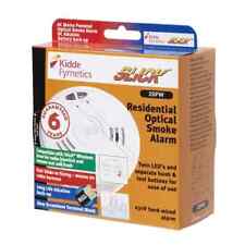 Kidde Slick 2SFW Optischer Rauchmelder 230V Festverdrahtet Batterie Backup Neu