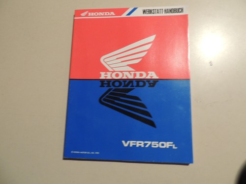 Werkstatthandbuch honda vfr - werkstatthandbuch,