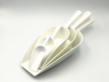 2 St. Gewürzschaufel Abwiegeschaufel 310mm Plastik lebensmittelecht M.i.Germany