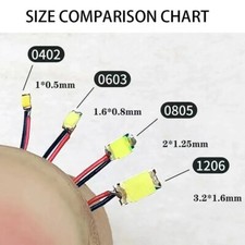 Smd led 0603 0402 - 0603, mit