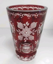 Ranftbecher, Vase, Rot