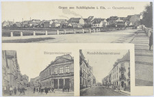 Ansichtskarte Schiltigheim i. Els. Elsass Mundolsheimerstrasse Frankreich