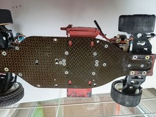 Yokomo YR 4 4WD M 1:10 Elektro Glattbahn Rennwagen Mustang Karosserie Carbon