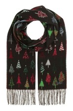 FRAAS Cashmink Scarf Schal Black schwarz pink Neu