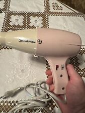 Haartrockner alt 70er Vintage Retro Moulinex rosa beige!Funktionstüchtig!