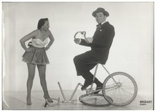 C7494/ Fahrrad Artisten Foto Nogrady, Paris  Foto 18 x 13 cm 50er Jahre