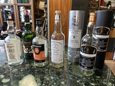 Springbank 10 Longrow Signatory Vintage 13 Ardbeg 5 leere Whisky Flaschen