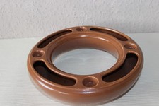 Keramik Adventskranz braun