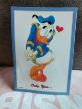 Postkarte Ansichtskarte Donald  Duck Disney Vintage Only You  ❤️ Sammler PK AK