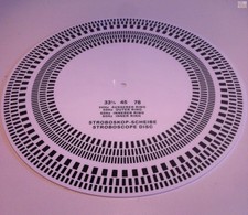 DOS Hifi RC-110 Stroboskopscheibe Acryl - Dual-Funktion für Plattenspieler