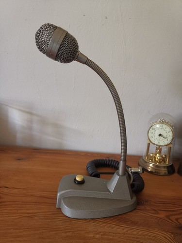 Vintage tischmikrofon - vintage,