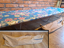 DDR POUCH Campingliege Zeltliege zusammensteckbar in Tragetasche -TOP (123-25