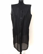 Damen Friseur Kult Kittel Grösse 46 Dederon Vintage I096