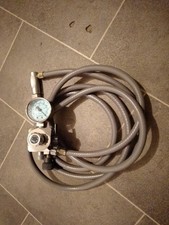 Greggersen Druckminderer, Flowtülle, DIN Kupplung, für Med. Sauerstoff