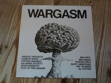 Various – Wargasm - UK Punk Sampler inkl.Poster  - Pax Records 1982 -