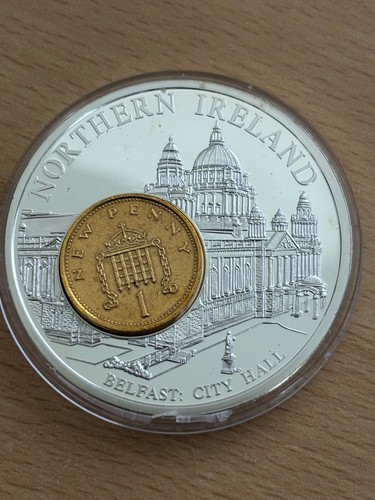 Medaille nord irland ø50 - Ø50,