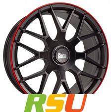 MAM GT1 matt black lip red