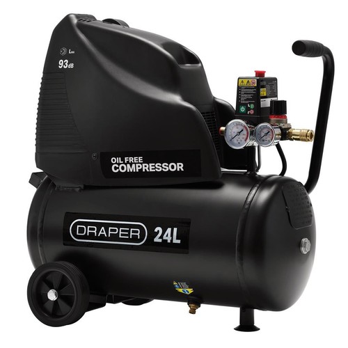 Draper 24l 230v ölfreier - 24l,