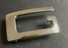 Original GUCCI Gürtelschnalle 2,8 cm – Metall, Vintage