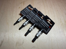 SW-Stahl 1/4" Bit-Stecknuss Innensechskant-Satz, 4mm-7mm 4-tlg