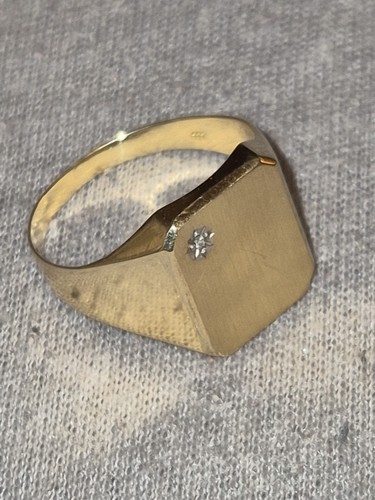 333 gold siegelring karat 3g - gold, 8