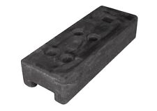 Bauzaunfuß PVC 24 kg 26kg ca. 66 x 25 x 14 cm nachhaltig  4x45 mm 1 x 60 x 60 mm