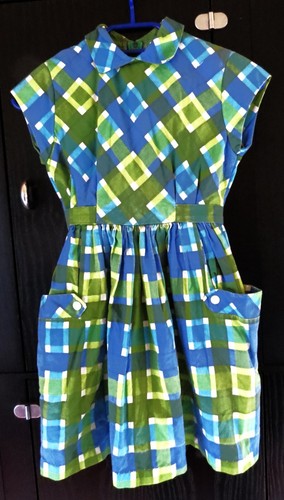 Vintage 60er jahre kleid - jahre,