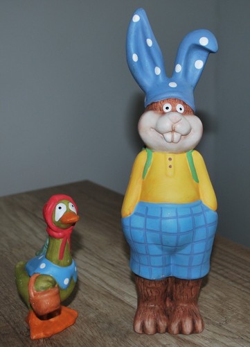 Osterdekoration hase ente - osterdekoration,