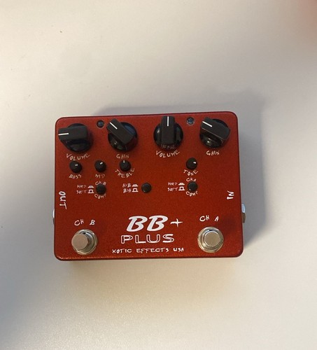 Xotic plus preamp and - bb,