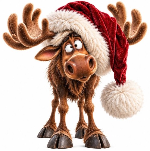 Santas rentier - santas, (1)